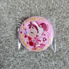 おじゃ魔女どれみ 刺繍缶バッチ 春風どれみ(見習い服)