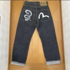 EVISU YAMANE LOT 2100 カモメ セルビッジ 濃紺 - メルカリ