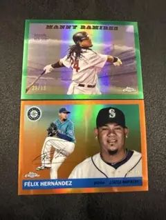 Topps Chrome 松井秀喜 デレク・ジーター 2枚セット - メルカリ