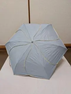 Francfranc 晴雨兼用折りたたみ傘 ライトブルーのサムネイル