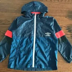 umbro キッズ ウィンドブレーカー ピステ ネイビー 150