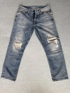 DENHAM CROP LOW CROTCH デニムパンツ W34 L30のサムネイル