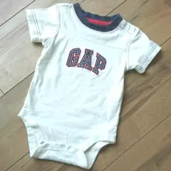 babyGAP ロンパース 70cm 白 つなぎ