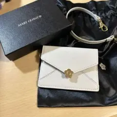 MARY QUANT ホワイト カードケース