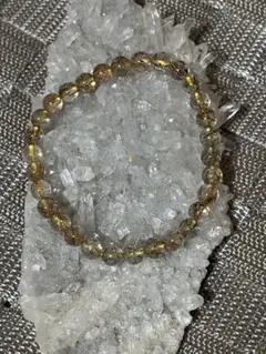 レッドルチルクオーツブレスレット