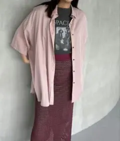 JEANASIS TツイルカバーリングBIGシャツ