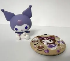 クロミ　フィギュア　刺繍缶バッジ　サンリオ　2点