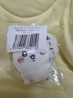 ちいかわ ちいかわだらけくじ E賞 全身ぬいぐるみバッジ (あーん…)