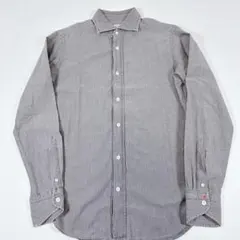 良品 BOLZONELLA ボルゾネッラ シャツ ビームス 綿 グレー S