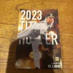 2023 TITLE HOLDER 村上宗隆 TIGERS 41