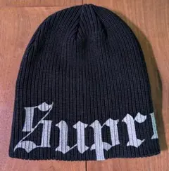 Supreme 22SS Overprint Beanie BLACK - メルカリ