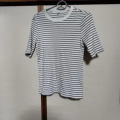 ストライプ 半袖Tシャツ Mサイズ