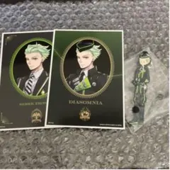 ツイステ 一番くじ セベク J賞 ブロマイドセット K賞 ラバーチャーム