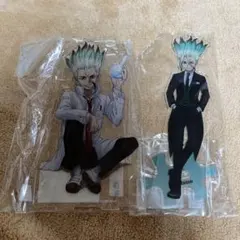 Dr.STONE 石神千空 夏祭りくじ アクスタ 缶バッジセット - メルカリ
