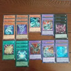 サイバー　デッキ　パーツ サイバー・ドラゴン デッキパーツ 69枚 鎧皇竜−サイバー