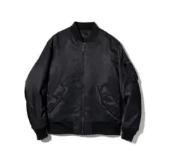 【ユニクロ】MA-1 ブルゾン ブラック