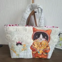 ♡*♡様 丸底トートバッグ＊コヤンイサムチョン ゆ*ら様 丸底トートバッグ＊コヤンイサムチョン や*ん様