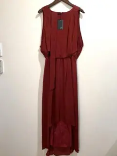 新品　Aga ノースリーブ ロングワンピース タグ付き