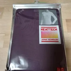 UNIQLO HEATTECH 長袖Tシャツ L パープル　WOMEN