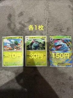 メガフシギバナex フシギソウ フシギダネ ポケモンカード - メルカリ