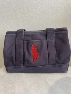 Polo Ralph Lauren ダークグレー トートバッグ