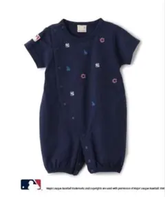 petit main 【MLB】チーム刺しゅう2WAYオール　70cm