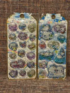 ぷくぷくあわわちゃん ウォーターインシール 2枚セット