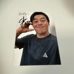 巨人　ジャイアンツ　山瀬慎之助　オフショット写真　サンクスシリーズ
