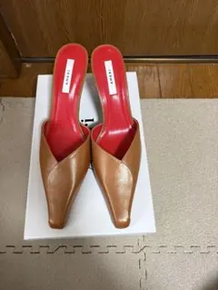AMERI パンプス ミュール キャメル Mサイズのサムネイル