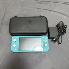Nintendo Switch Lite 青ブルーターコイズ本体 充電器　ケース