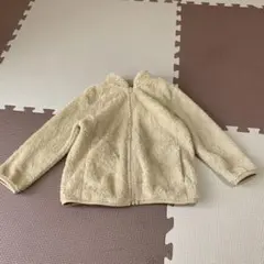 ユニクロ　フリース　100センチ　ベージュ