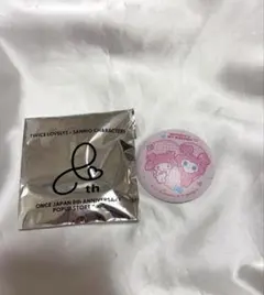 TWICE 산리오 캔 배지 모블리 마이멜로