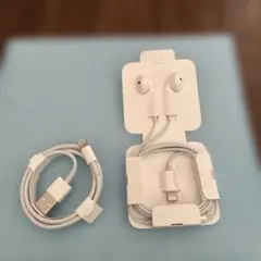 h*g様 Apple純正 Lightningケーブルとイヤフォンセット