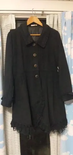 美品♪axes femme 黒コート アクシーズファム 年齢問わず♪