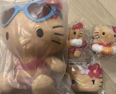 一番くじ 日焼け キティ ぬいぐるみ ハローキティ