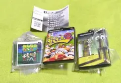 PlayStation ゲームパッケージ　ミニチュアチャーム　ガチャ