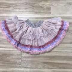 パンパンチュチュ チュチュプリンセス M 100 110 ミルクティー ピンク