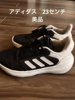 adidas Cloudfoam スニーカー 黒/白