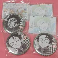 鬼滅の刃　缶バッジ　アクリルチャーム　アクチャ　竈門炭治郎