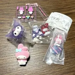 【セット売り】サンリオ なかよしドロップチャーム クロミ マイメロ