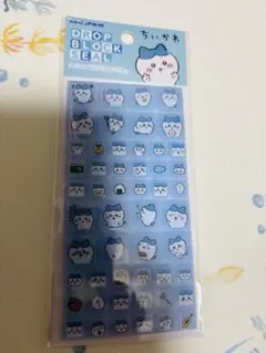 ちいかわ DROP BLOCK SEAL ステッカー　ハチワレ