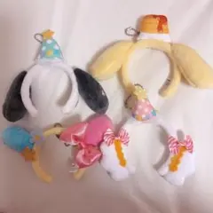 4点セットサンリオ シークレットミニカチューシャ