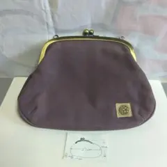 AYANOKOJI がま口 ショルダーバッグ パープルのサムネイル