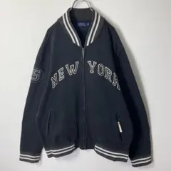 ポロラルフローレン ニューヨーク トラックジャケット XL ブラック ブルゾン