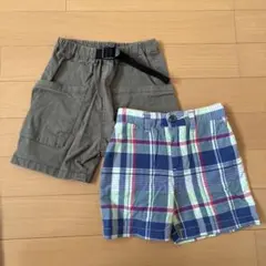 半ズボン2枚セット