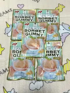 NOBEL ソルベットグミ白桃味　5袋のサムネイル