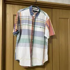 Ralph Lauren マドラスチェックシャツ　ポロ　ラルフローレン