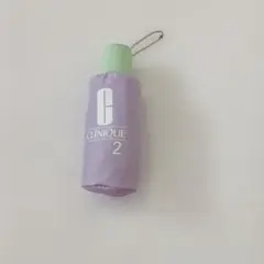 CLINIQUE エコバッグ パープル ボトル柄
