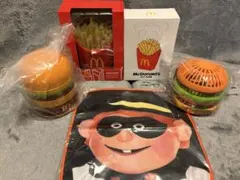 マクドナルド セットビッグマックファン、スープジャー、ポテトライト、加湿器
