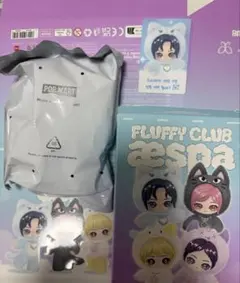 aespa popmart Fluffy Club カリナ 2点セット - メルカリ